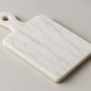 20 Marble Small Cutting Board Elegant for Serving and Light Prep Work