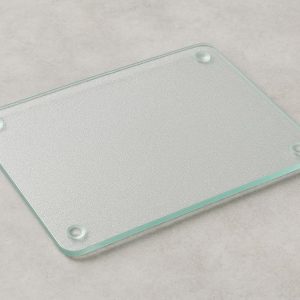 Glass Small Cutting Board Shatter Resistant for Easy Cleaning and Hygiene